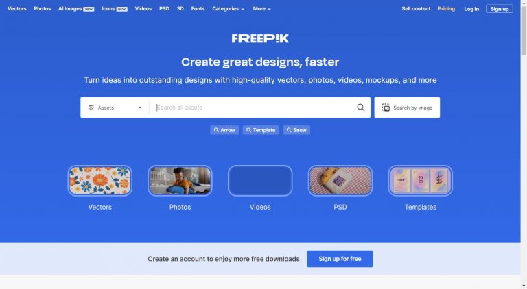 Freepik 素材怎么免费下载？皇冠素材、去水印与 4 种途径实测